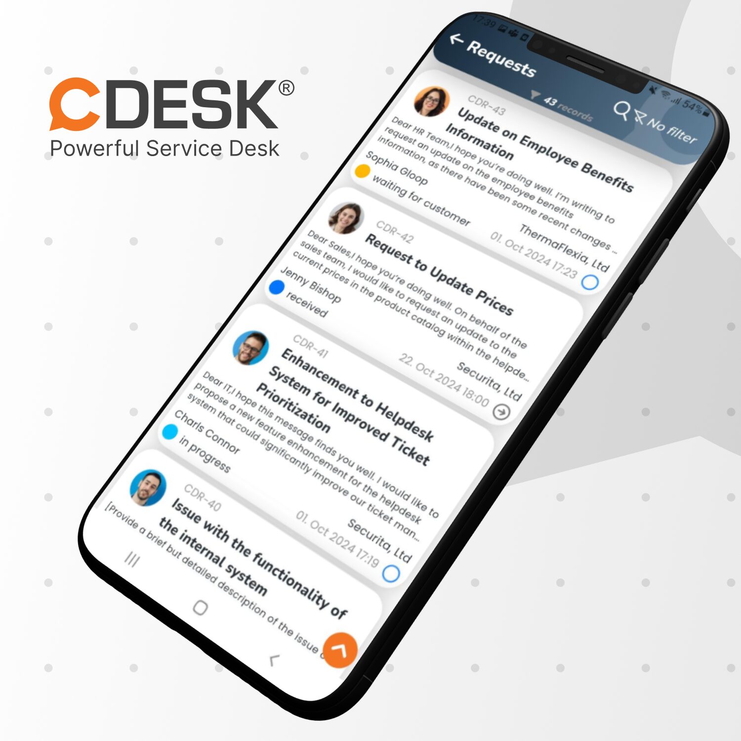 Seznam novinek a oprav CDESK Pro 3.0.164